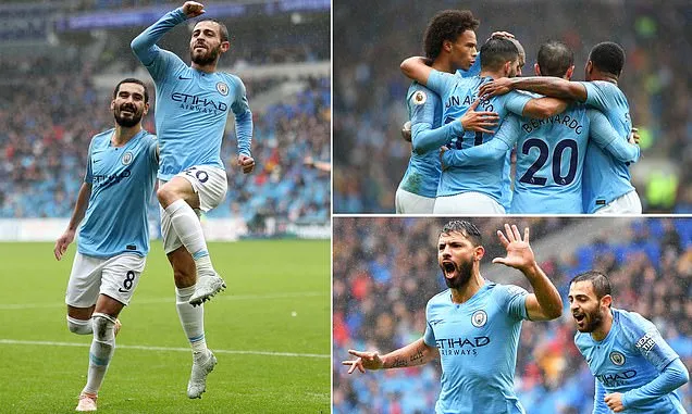 Cardiff City - Man City 0-5: Aguero, Bernando Silva, Gundogan và Mahrez mở tiệc bàn thắng
