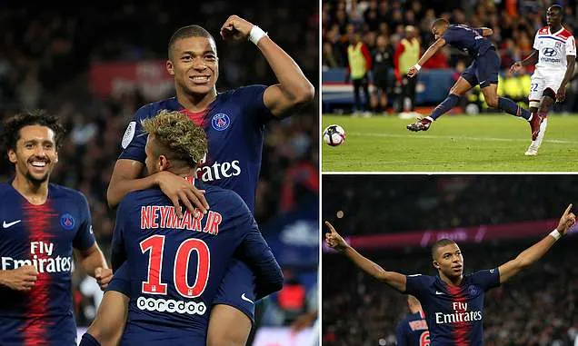 PSG - Lyon 5-0: Neymar ghi bàn, Mbappe bùng nổ poker trong 13 phút