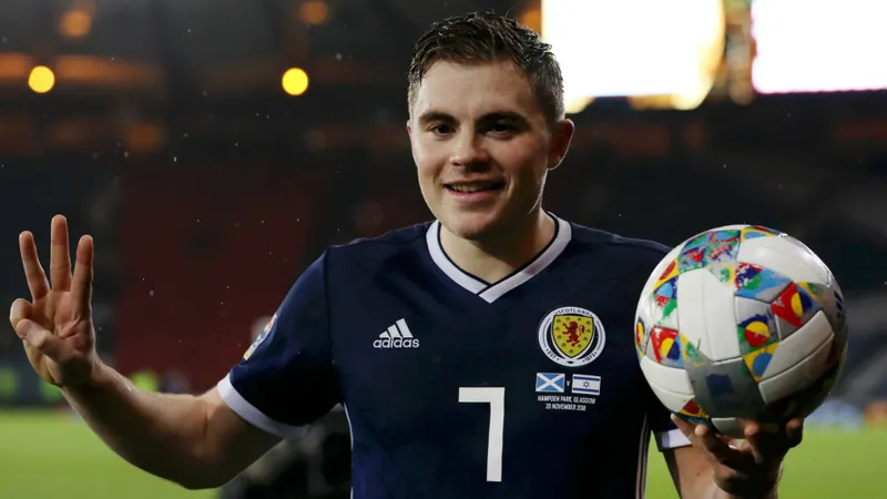Scotland - Israel 3-2: Người hùng James Forrest lập hattick