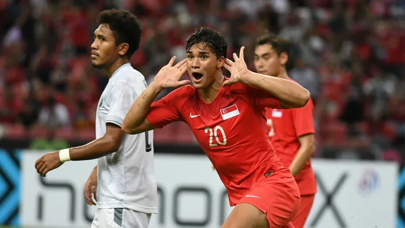 Singapore - Timor Leste 6-1: Baharudin, Ikhsan Fandi Ahmad, Faris Ramli đè bẹp đối thủ