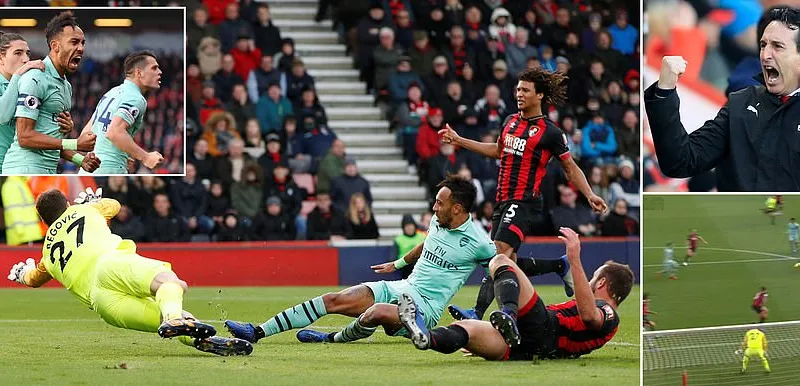 Bournemouth - Arsenal 1-2: Lerma phản lưới nhà, Aubameyang ấn định chiến thắng