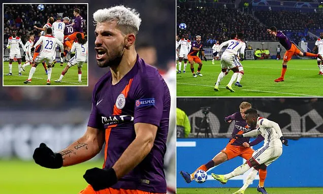Lyon - Man City 2-2: Cornet lập cú đúp, Laporte, Aguero tỏa sáng níu chân chủ nhà