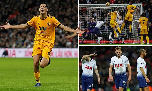 Tottenham - Wolverhampton 1-3: Harry Kane khai màn, Boly, Jimenez, Costa xuất thần thắng ngược