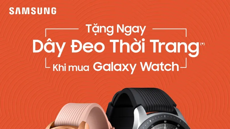 Samsung Galaxy Watch đến Việt Nam 