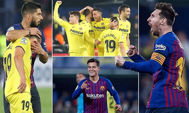 Villarreal - Barcelona 4-4: Coutinho, Malcom, khai màn, Messi, Suarez kịp cứu thua