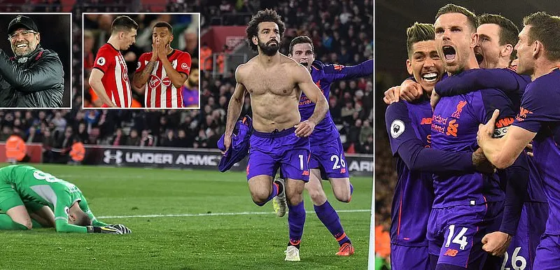Southampton - Liverpool 1-3: Keita, Salah, Henderson tỏa sáng, HLV Jurgen Klopp tạm dẫn đầu BXH
