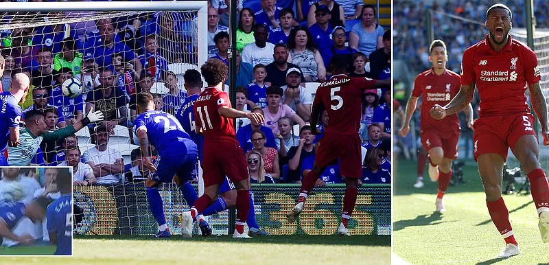 Cardiff City - Liverpool 0-2: Wijnaldum lập siêu phẩm, Milner ghi bàn, Jurgen Klopp đòi lại ngôi đầu