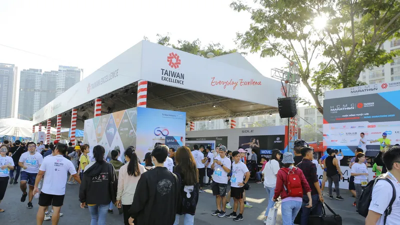 Taiwan Excellence đồng hành HCMC Marathon 2020 