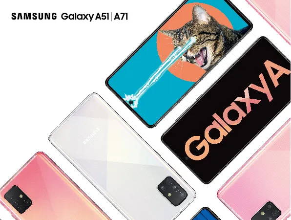 Galaxy A71 và Galaxy A51 phiên bản Hồng Crush Trendy