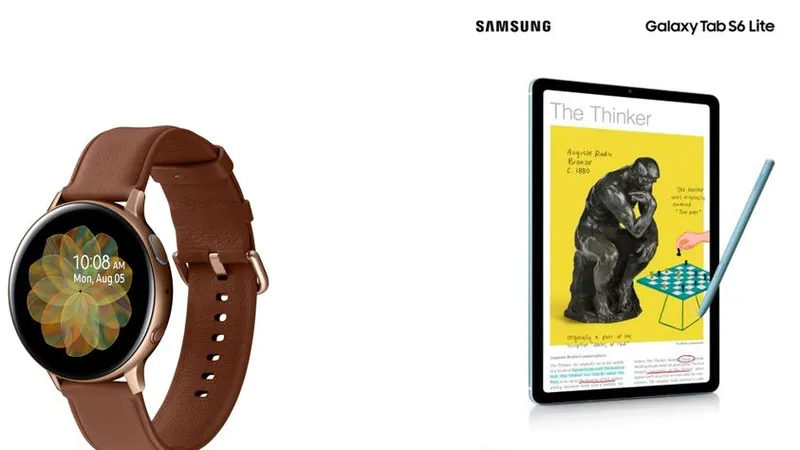 Galaxy Watch Active2 LTE kết nối 4G độc lập cùng máy tính bảng Galaxy Tab S6 Lite nhiều cải tiến