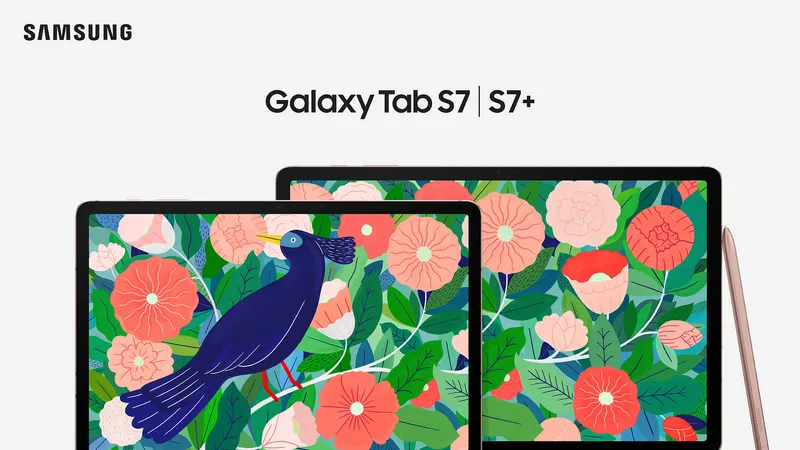 Samsung ra mắt Galaxy Tab S7 và S7+ với S Pen thế hệ mới