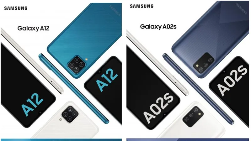 Samsung ra mắt Galaxy A12 và A02s có 4 camera ưu việt, dung lượng pin vượt trội