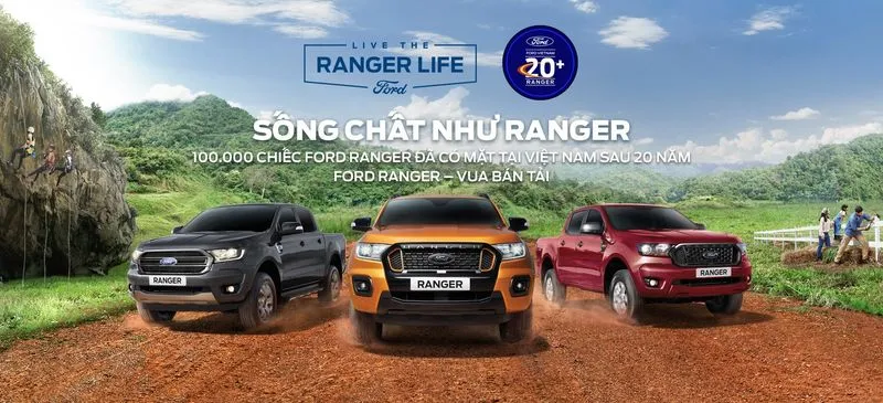Ford Ranger Việt Nam chính thức xuất xưởng, đánh dấu cột mốc 20 năm ở tại thị trường Việt Nam 