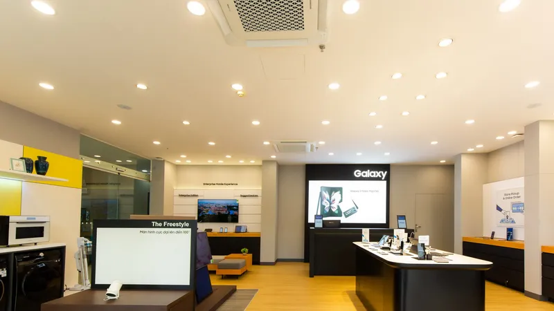 Cửa hàng ủy quyền cao cấp đầu tiên của Samsung ở Đà Nẵng và miền Trung