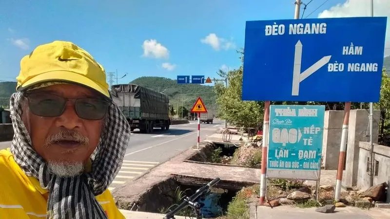 Đạp xe xuyên Việt hơn 1.800km kêu gọi bảo vệ môi trường