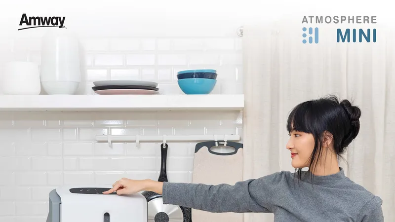 Sống khỏe chủ động cùng Máy lọc không khí Atmosphere Mini của Amway
