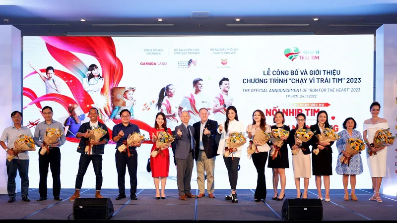 Chạy Vì Trái Tim 2023 nhận được sự ủng hộ nhiệt tình của nhiều nhà tài trợ và đại sứ thiện chí