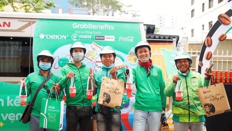 Grab lì xì đối tác tài xế nhân dịp Tết Quý Mão 2023