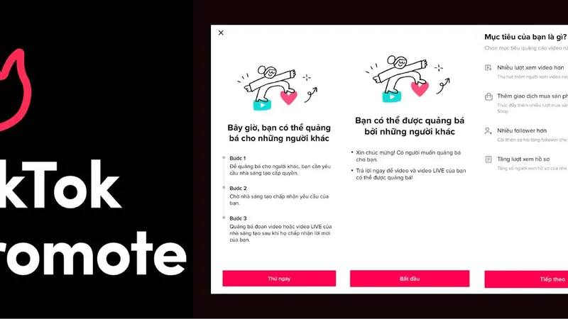 TikTok giới thiệu công cụ Promote mới 