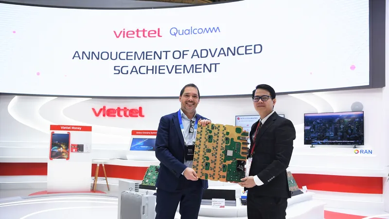 Viettel và Qualcomm sản xuất thành công khối vô tuyến trạm thu phát sóng 5G đầu tiên sử dụng chipset ASIC theo tiêu chuẩn Open RAN