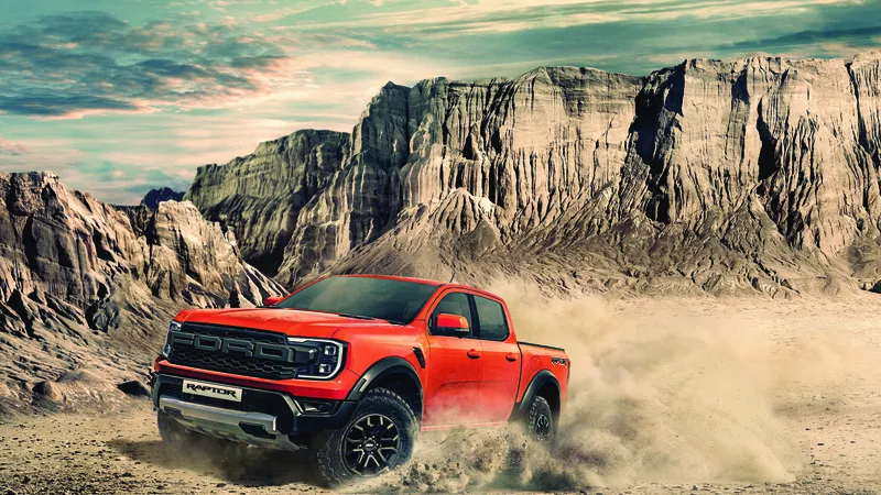 Ranger Raptor thế hệ mới, vận hành off-road vượt trội 