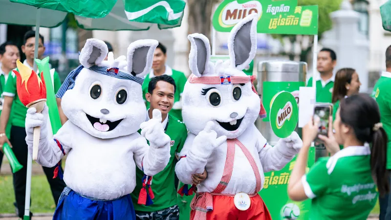 Nestlé MILO tiếp lửa SEA Games 32 và ASEAN Para Games 12 với vai trò nhà tài trợ chính thức 