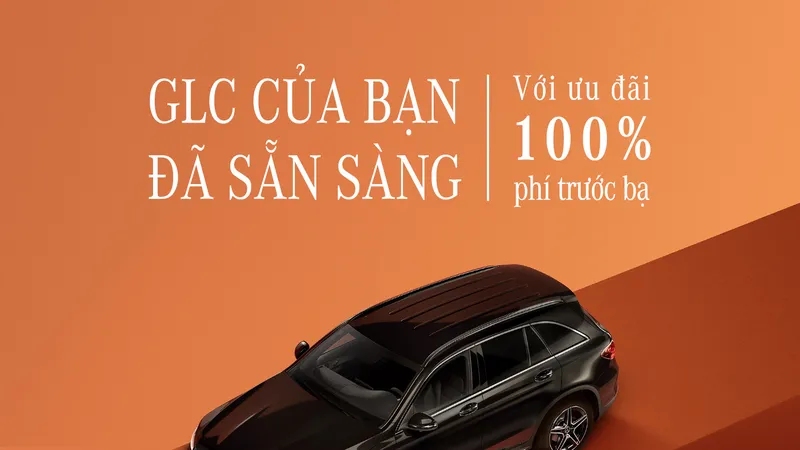 Hỗ trợ 100% lệ phí trước bạ cho Mercedes-Benz GLC (thế hệ X253)