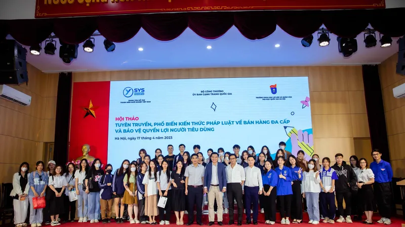 Amway Việt Nam tiếp tục phối hợp phổ biến kiến thức về bán hàng đa cấp và bảo vệ quyền lợi người tiêu dùng cho sinh viên 