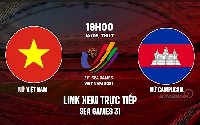 🔴 TRỰC TIẾP Bán kết bóng đá nữ: NỮ VIỆT NAM vs NỮ CAMPUCHIA | 