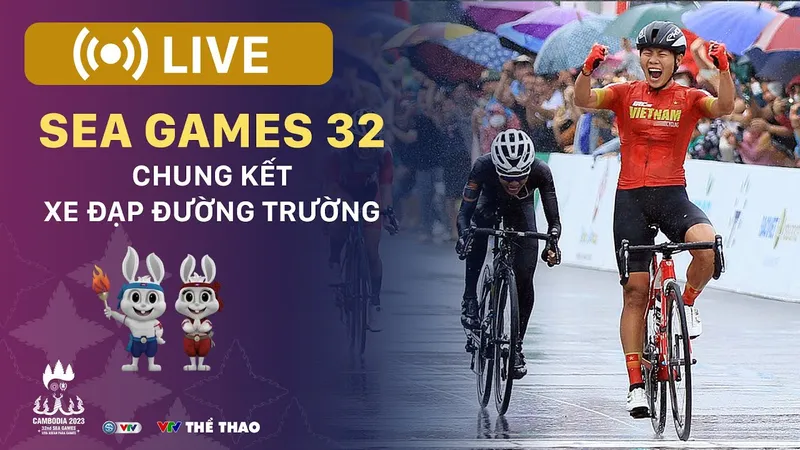 🔴 TRỰC TIẾP SEA Games 32: Chung kết xe đạp đường trường nữ