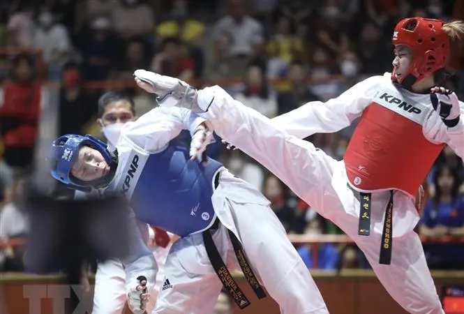 🔴TRỰC TIẾP SEA Games 32 ngày 13-5: Nội dung đối kháng Taekwondo, Kick Boxing