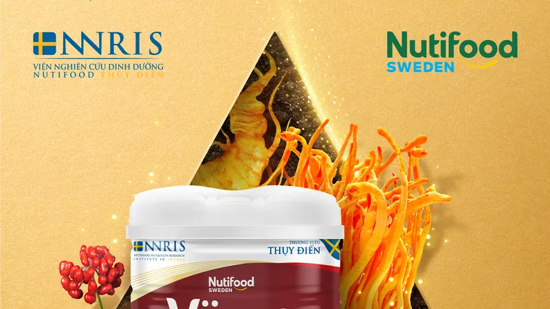 Värna - Nutifood Thụy Điển ra mắt sữa Värna Elite chắt lọc sâm Ngọc Linh và Đông trùng hạ thảo 