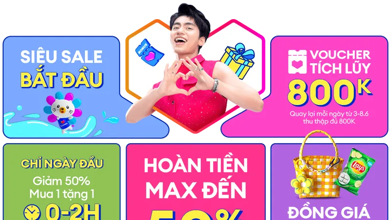 Đại sứ thương hiệu MONO đồng hành Lazada mang lễ hội 