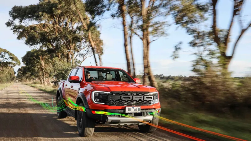 Ford Ranger Raptor thế hệ mới tăng cường tính khí động học
