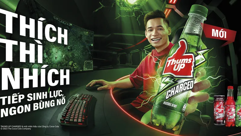 Thums Up Charged ra mắt thị trường nước giải khát Việt Nam