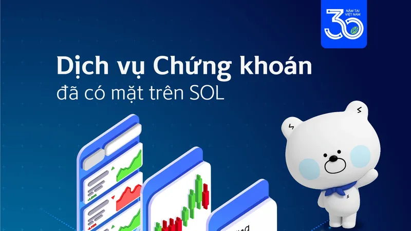 Công ty Chứng khoán Shinhan Việt Nam tích hợp dịch vụ chứng khoán trên ứng dụng Shinhan Sol Việt Nam