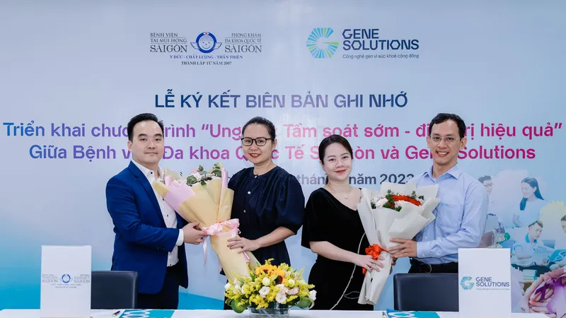 Gene Solutions hợp tác triển khai chương trình “Ung thư: Tầm soát sớm - Điều trị hiệu quả"