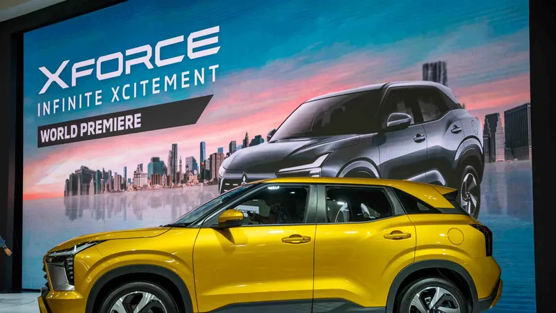 Mitsubishi Motors ra mắt toàn cầu mẫu xe Xforce hoàn toàn mới tại Indonesia