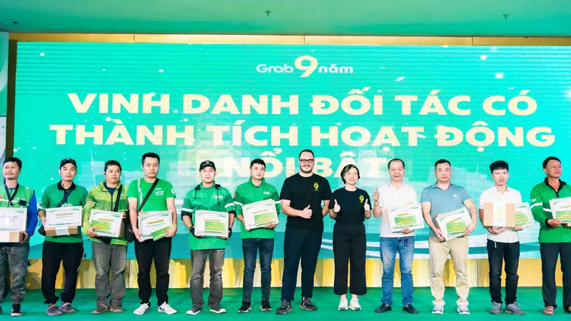 Grab triển khai chuỗi hoạt động tri ân đối tác tài xế 