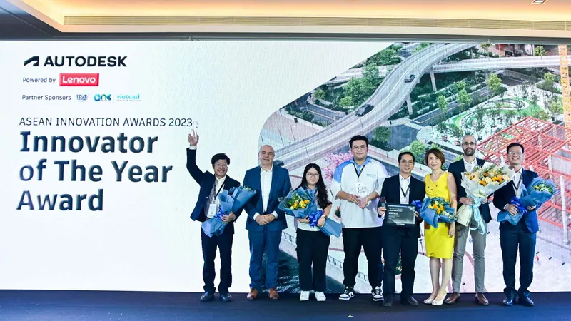 Autodesk tiếp tục sát cánh cùng doanh nghiệp Việt tiến vào tương lai số với hội nghị Converge 2023 và lễ trao giải Autodesk ASEAN Innovation Awards (AAIA) 2023