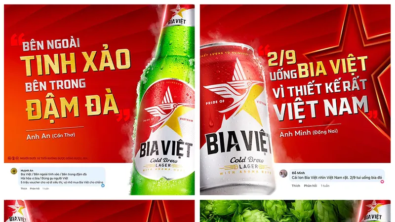  Bia Việt ra mắt với diện mạo mới cùng hương vị đậm chất Việt