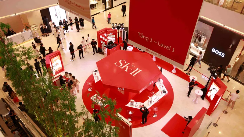 Mỹ phẩm SK-II (Nhật Bản) khai trương cửa hàng chính hãng đầu tiên ở Việt Nam