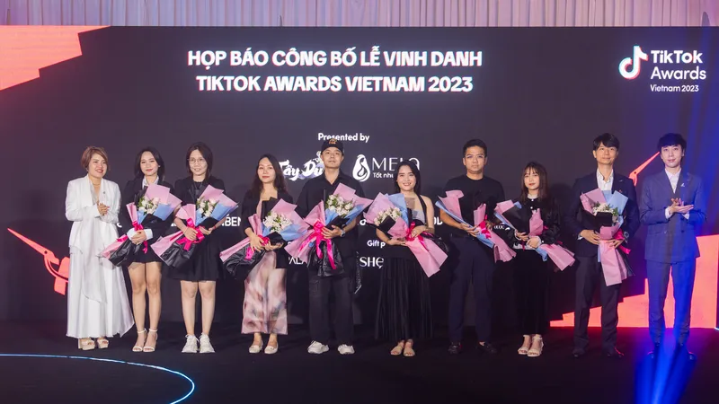 Các đối tác, nhà tài trợ TikTok Awards Việt Nam 2023