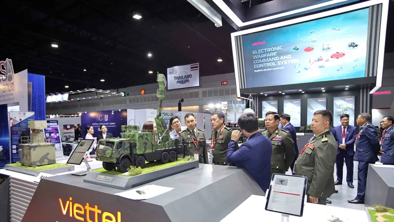 Viettel tổ chức gian hàng quốc gia Việt Nam tại Triển lãm Quốc phòng và An ninh 2023 (Thái Lan)