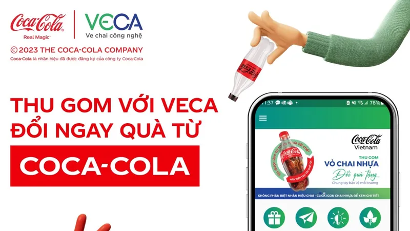 Coca-Cola triển khai chương trình "Chai nhựa tái sinh, hành trình tiếp nối" 