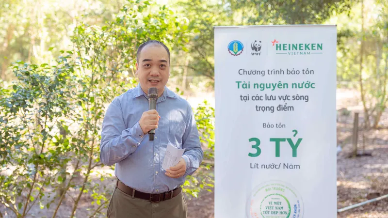 Heineken Việt Nam triển khai dự án bảo tồn nguồn nước tại lưu vực sông Tiền