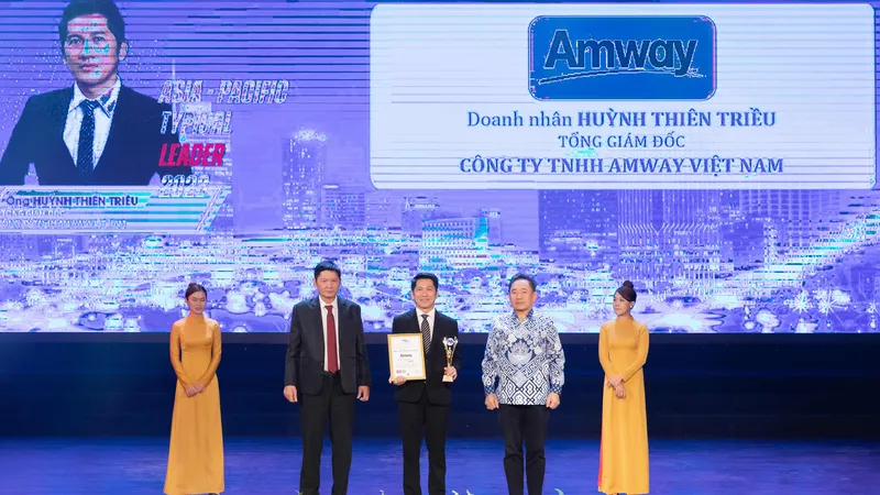 Amway Việt Nam lập cú đúp giải thưởng tại lễ công bố thương hiệu tiêu biểu châu Á - Thái Bình Dương 2023