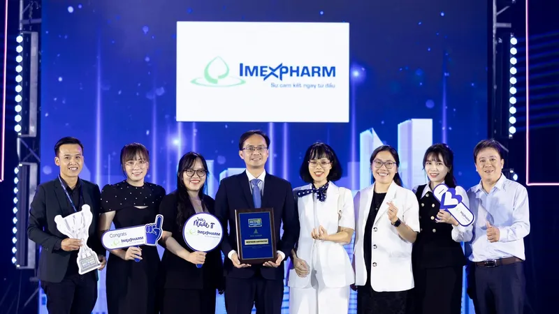 Imexpharm nhận giải Anphabe