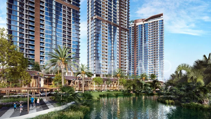 Sau khi được hoàn thành, Eaton Park có khu vực dân cư thương mại sầm uất được phát triển ngay trong khuôn viên xanh mát quanh năm