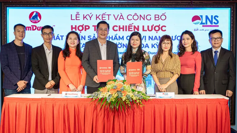 Công ty TNHH Thực phẩm Quốc tế Nam Dương cùng Công ty cổ phần Quốc tế LNS hợp tác mang sản phẩm gia vị Việt chinh phục thị trường Hoa Kỳ